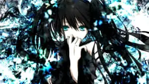 1920x1080 Anime Zatsune Miku Black Aqua