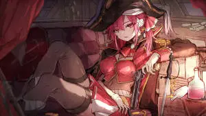 8K Anime Pirate Marine
