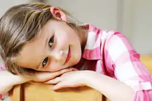 Adorable Young Girl Profile