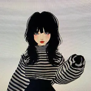 Aesthetic Anime Blushing Emo Girl