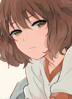 Aesthetic Anime Girl Brown Hair