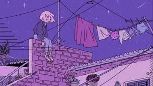 Aesthetic Lo Fi Lonely Girl