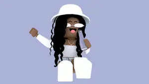Aesthetic Roblox Girl In White