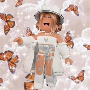 An Aesthetic Roblox Girl enjoying an adventure