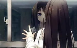 Anime Girl Lost in Her Thoughts