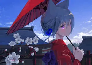 Neko Anime Girl Profile Picture