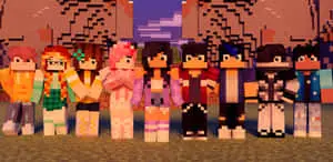 minecraft girls - hd wallpapers