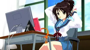 Beautiful Anime Haruhi Suzumiya