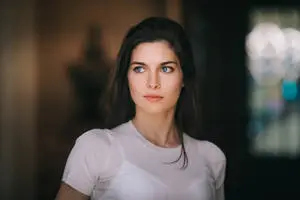 Beautiful Girls In Plain White Shirt