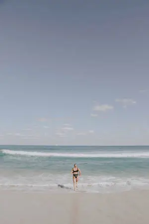 Bikini Girl In Beach