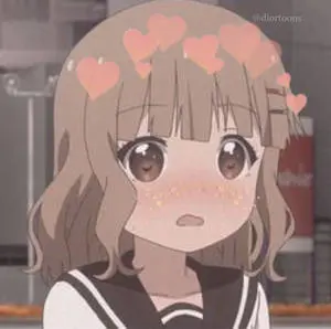 Blushing Girl PFP For Discord 