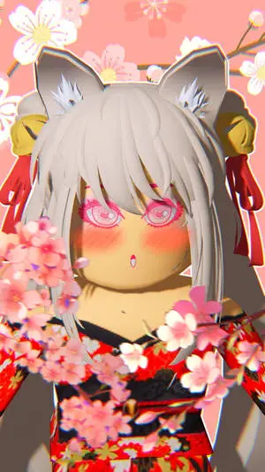 Blushing Girl Roblox Character