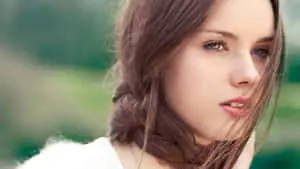Calm Pretty Teen Girl