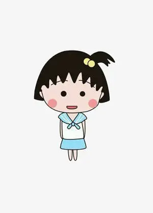 Chibi Maruko Chan In Dress