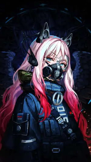 Cool Anime Girl [wallpaper]