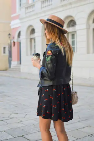 Cool Girl Back View