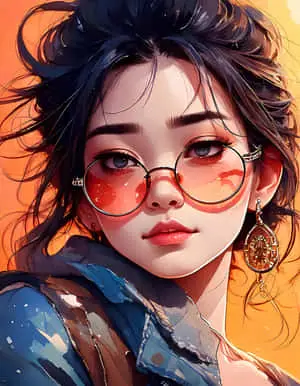 Cool woman