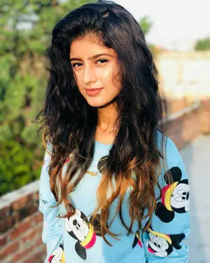 Curly Haired Arishfa Khan