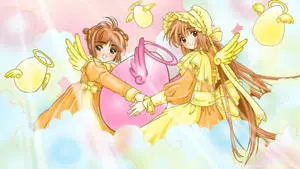 Cute Anime Characters On Clouds