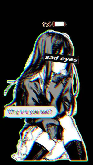 Cute Anime PFP Sad Girl
