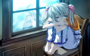 Cute Anime Sad Girl