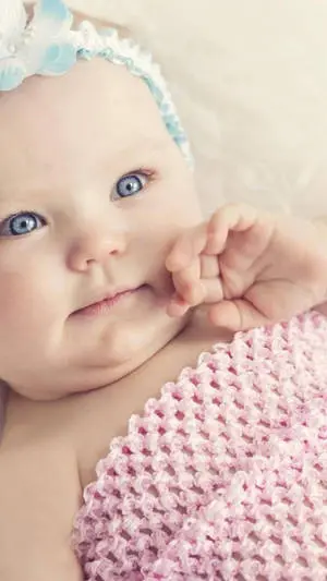 Cute Baby Girl Pink Crochet