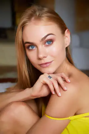 Cute Brown Haired Ukrainian Girl 