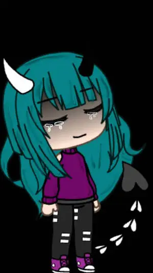 Delightfully Adorable Gacha Life Girl with Horns
