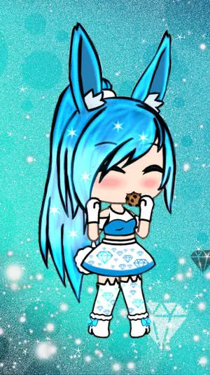 Cute Gacha Life Rabbit Ears Girl