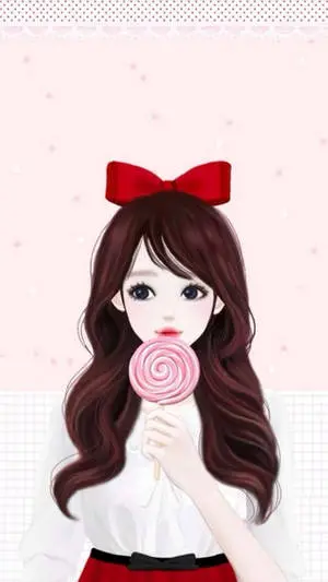 Cute Girl For Cute Girly Phone 