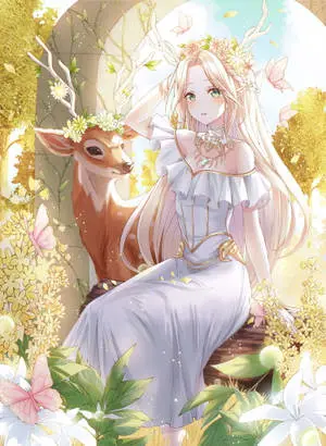 Cute Kawaii Anime Elf Girl