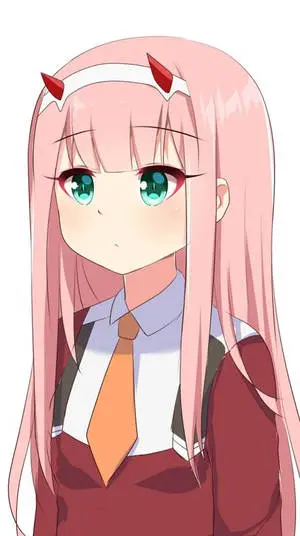 Cute Kawaii Zero Two Phone
