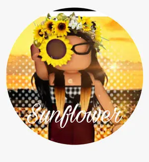 Cute Roblox Girl Sunflower