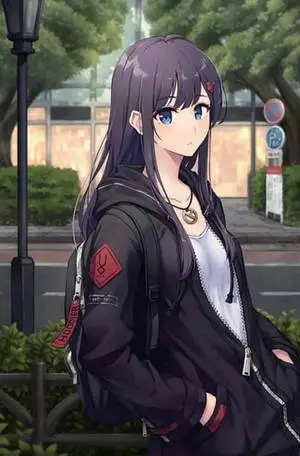 Anime Cute Tomboy In Neighborhood