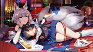 Enchanting Anime Fox Girl