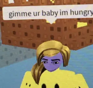 Funny Female Roblox Picture