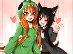 Gacha Life Two Cute Best Friends