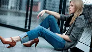 Casual Sophistication: Girl in Jeans