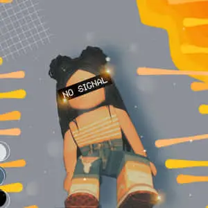 Girl Roblox No Signal Picture