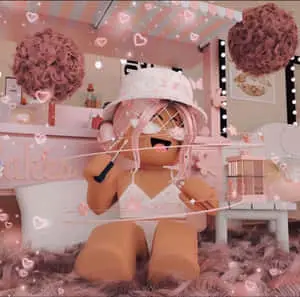 Preppy Girl Roblox Pink Room Picture