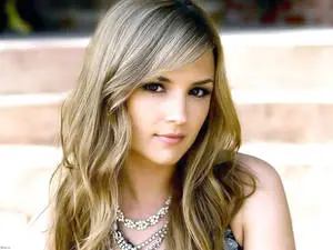Gold Necklace Cute Woman