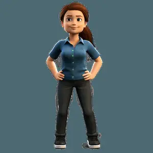Happy Roblox Girl Character PNG 05232024