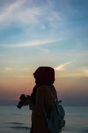 Hijab Girl Camera