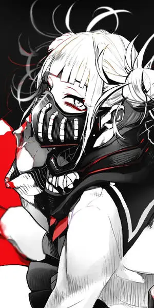 Aesthetic Anime Girl - Himiko Toga for iPhone Wallpaper
