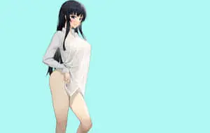 Hot Anime Girl Sexy Pose