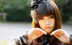 Japan Girl Goth Maid Outfit