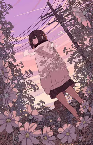 Japanese Girl Digital Art