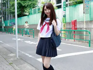 Japanese Girl Student