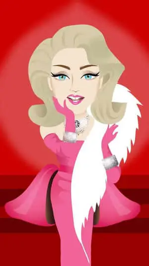 Material Girl 720 x 1280 wallpaper