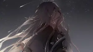 Melancholic Vibes of an Anime Girl